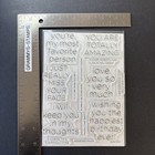 Sss Simon Says Clean Line Stacks Set Sentiments Phrases Clear Stamps Cz266c