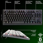 Razer Deathstalker V2 Pro Tkl Wireless Optical Linear Red Switch Gaming Keyboard