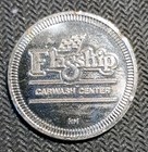 Flagship Car Wash Token - Rockville  Md Vintage - Silver Token Coin 