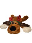 Vtg Dan Dee Collector s Choice Jumbo Christmas Plush Dog Stuffed Animal 24 In