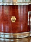 Ludwig 1960 Mahogany Pioneer Nickel Attic Treasure  Snare 6 1 2 X 14  Nice    