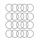 20 Pcs 26mm Outside Dia 1mm Thickness Industrial Rubber O Rings Seals    kd