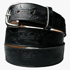 American Horse Belt 1 1 2 wide genuine Leather  Us Seller  Hand  Tooled Belts