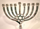 Harmony Hanukkah Candle Menorah Jacob Rosenthal Judaica Rite Lite Jewish New