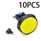 10 Pcs 60mm Led Light Round Arcade Push Button Switch Video Game Machine