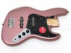 Genuine Fender Squier Jazz J Bass Fully Loaded Body Burgundy Mist Guitar