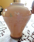 Wonderful Vintage Small Studio Art Pottery Vase-beige Tones-bulbous Shape