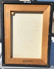 Vintage Signed Framed Native American Original  flatstyle  Painting 
