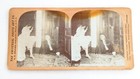 Tweedy Comes Home Early 1890s Stereoview Card Nightgown Woman   Drunk Bum  3111