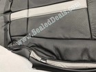 Black   Gray Leather Seat Covers For 2015-20 Ford F-150 Xlt Supercrew F150 Grey