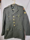 Men s Us Army Army Dress Military Green Uniform Blazer Jacket Suit Coat Vintage