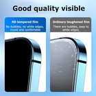 3x Tempered Glass Screen Protector Full Cover For Iphone 16 15 14 13 12 11 Pro
