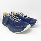 Under Armour Mens Hovr Apex 3022937-407 Blue Basketball Shoes Sneakers Size 14