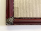 Vintage Ornate Victorian Style Picture Frame Burgundy   Gold 8 x10 