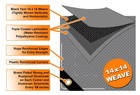 12 Mil Heavy Duty Silver Tarp Canopy Tent Carport Cover Uv All-weather Tricoated