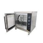 Stainless Steel Electric Chicken Rotisserie Machine 220vcountertop Rotaryroaster