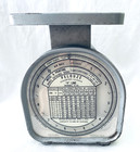 Vintage Pelouze    y    Line Postal Scale Model Y-10 Evanston illinois 1964 Rates