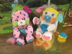 1980 Vintage Popples Puffball   Polka Dottie Popple  Plush