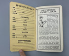 1952 1953 John Deere Farm Advertising Pocket Ledger Tractor Rogers Minnesota
