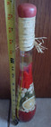 Vintage Red Pepper   Orange Infused Oil Vinegar Kitchen Decor Glass Bottle 17 