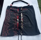 Custom Upcycled 2001 Aerosmith Just Push Play Tour Tee Halter Top Y2k Corset Med