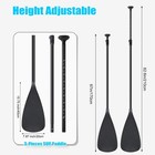 Best Hollowfly 2 Set Of 3 Pieces Sup Paddle Board Kayak Adjustable Stand Up Oar