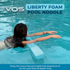 Liberty Foam Pool Wavy Noodle  Premium   Big  Super Soft Pool Noodle For Swimmin