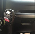 Mopar Grab Bar Cobra 75wxst Cb Radio Mount Fits Jeep Wrangler Jk 2011 To Present