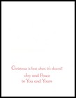 Greeting Card - Rabbit - Christmas 0567
