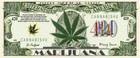 40 Pack Marijuana Weed 420 Dollar Bills Novelty Pot Cannabis Leaf Money
