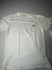 Carhartt Shirts Lot Mens Medium White K87 Pocket Tees 4 Pack Flawed Workwear