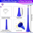 Collapsible Stadium Horn 24 Inch Vuvuzela Plastic Cheering Trumpets Blow Horn   
