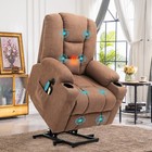Elderly Electric Lift Recliner Power Lift Chair With Massage Heat   Usb Ports