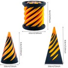 3d Printed Spiral Cone Fidget Toy 3 Packs Cone Passthrough Design Anxiety Relief