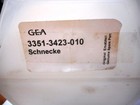 Gea Inc  Worm Gear  3351-3423-010  451133652  Inside Diameter 2   Length Through