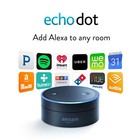 Amazon - Echo Dot  2nd Generation  - Smart Speaker With Alexa - Black