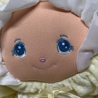 Little Darlin   s Yellow Baby Doll 13  Plush Vintage 1994 Puffy Floppy Terrycloth