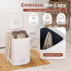 Serenelife Towel Warmer Bucket - 23l Capacity Hot Towel Warmer W  Timer Function