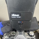 Canon Ae-1 Program Slr Film Camera W  Flash  Lenses  Strap   Accessories