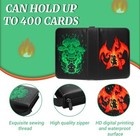 Card Binder For Pokemon Cards Holder Fits 400 Cards W  50 Removable Sleeves Tcg