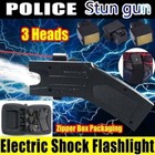 High Powerself-defense Stun Gun-rechargeable Led Flashlight impact Voltage8000kv