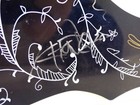 Tommy Chong   Cheech Marin Autographed Folk Guitar Pickguard W  Coa 122925wt2-a1