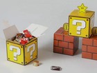 Set Of 12 Super Mario Bros Favor Boxes - Brick  4 Of Each Box In A Set 