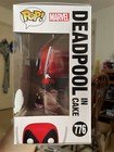 Funko Pop  Deadpool  776 Deadpool In Cake  metallic   7eleven Exclusive Figure