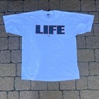 Vintage 1999 Universal Studios Life Movie Eddie Murphy Promo T-shirt Size Xl