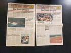 1990 Iraq Invades Kuwait Newspaper Lot Middle East- The Times Picayune