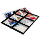 Ultra Pro 6 Card Black Border One Touch Magnetic Card Storage Display 35pt