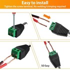 100pcs 12v 5 5mm X 2 1mm Dc Power Jack Connector 24v Socket For Security Camera