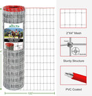 Farm Fence 4x100ft  Galvanized Horse Fence 2x4inch Mesh  Heavy Zinc Coating Wire