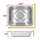 Member s Mark Aluminum Steam Table Pans  Half Size  36 Ct   Great Price
